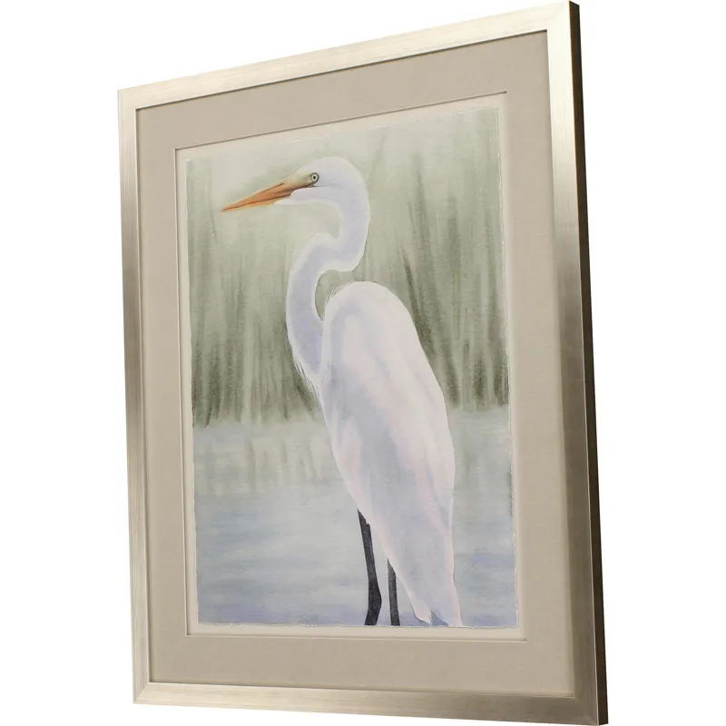 Dreams of Egret II Framed Art