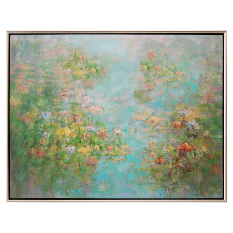 Lilies in Bloom Canvas
