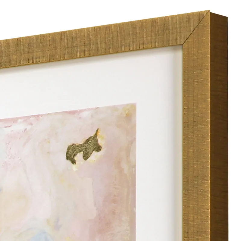 Gold Planet I S/2 Framed Art