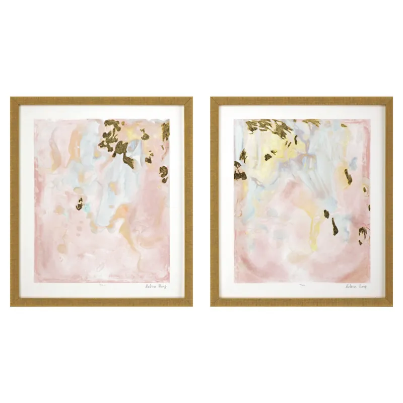Gold Planet II S/2 Framed Art