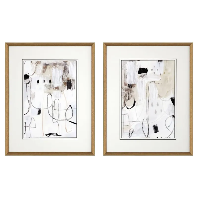 Net Neutral S/2 Framed Art