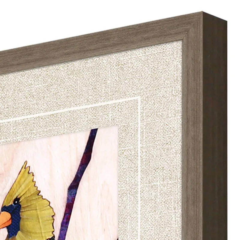Bird Family S/4 Framed Art