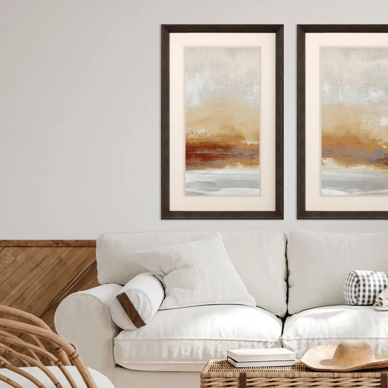 Unify Amber III Framed Art