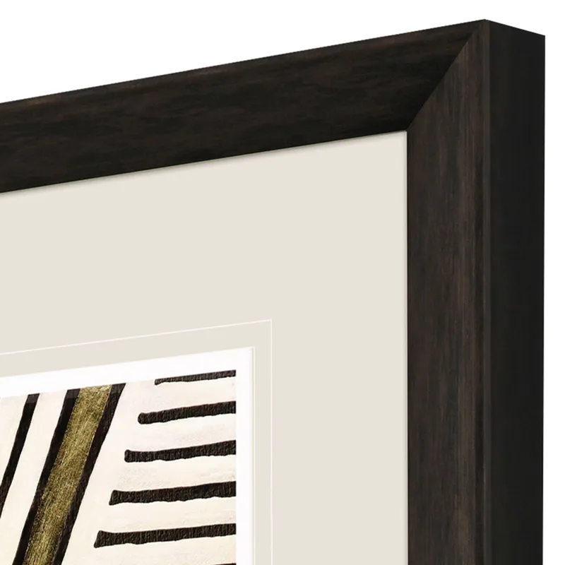 Gold Zulu VI Framed Art