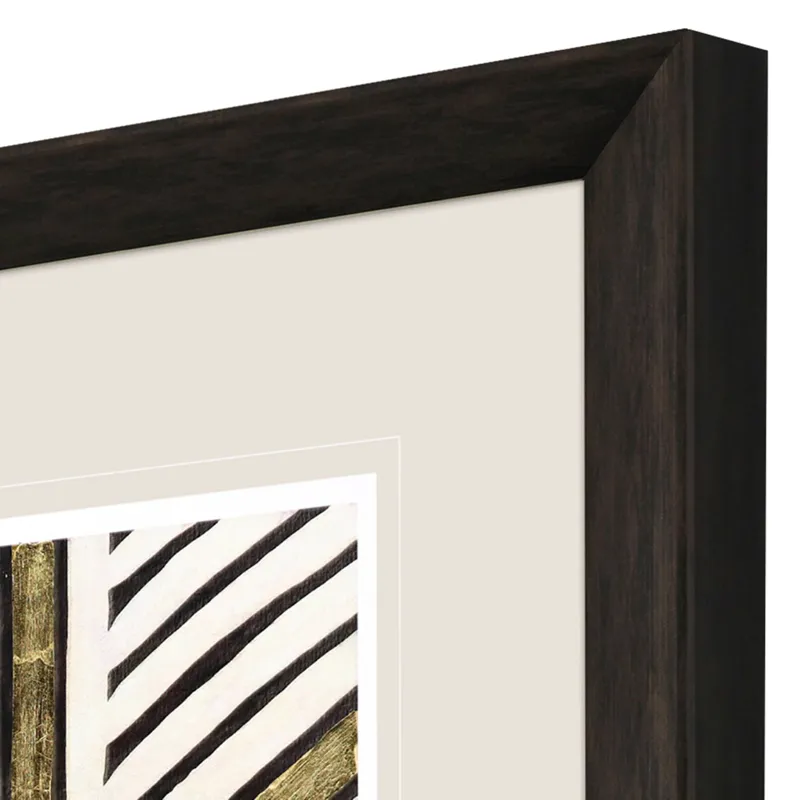Gold Zulu VIII Framed Art