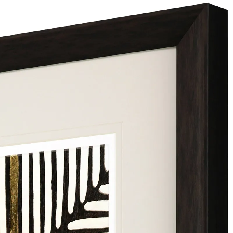Gold Zulu I Framed Art