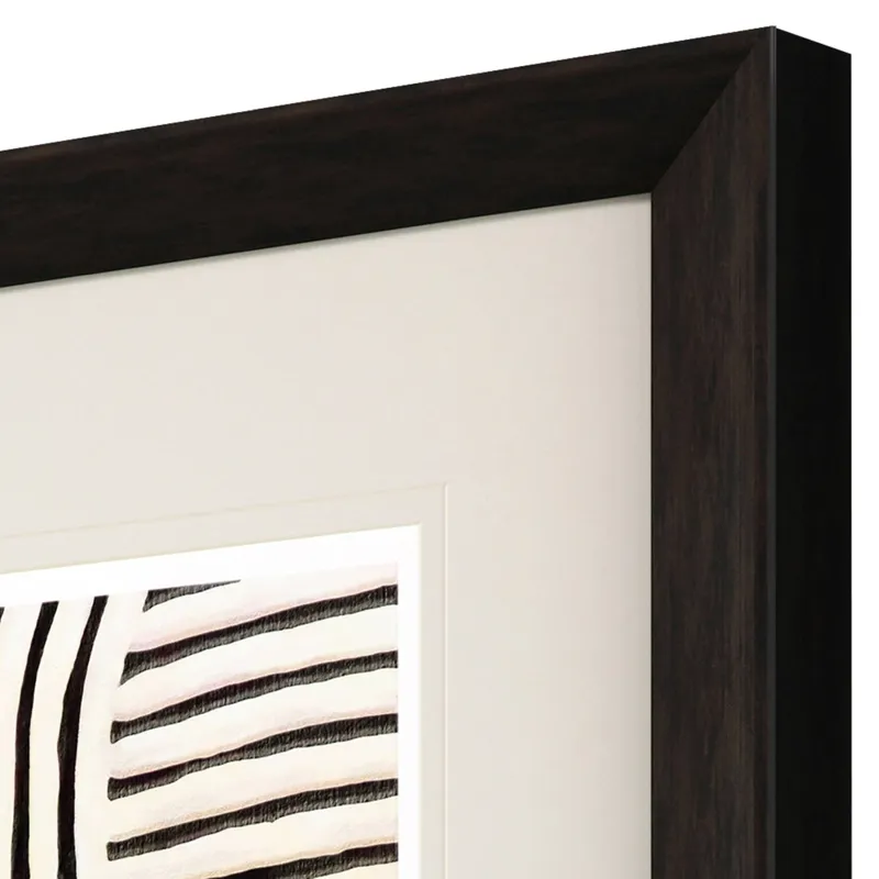 Gold Zulu III Framed Art