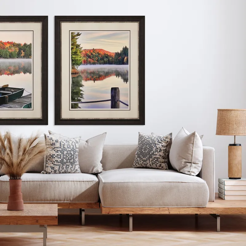 Brilliant Fall II Framed Art