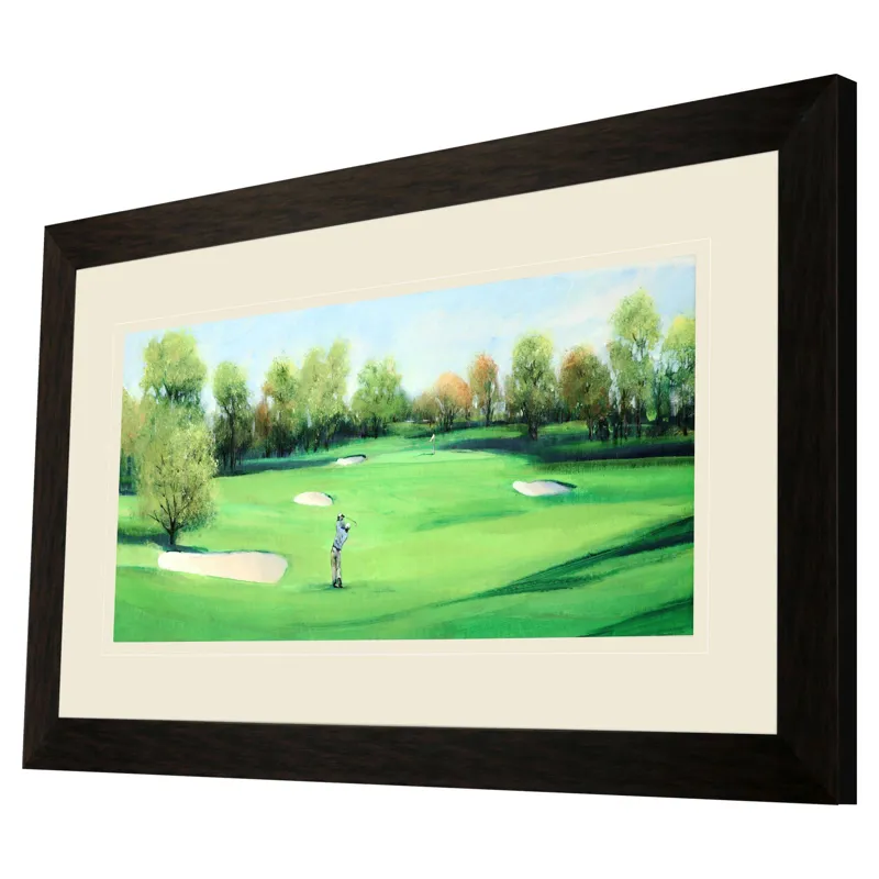 Fairway Shot II Framed Art