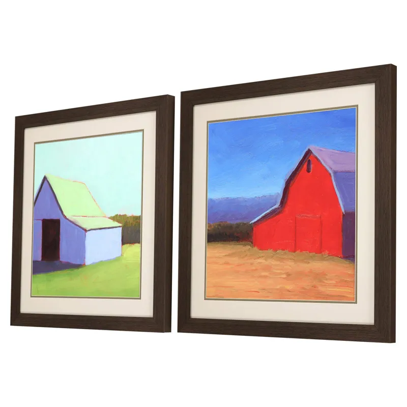 Homestead Barn I S/2 Framed Art