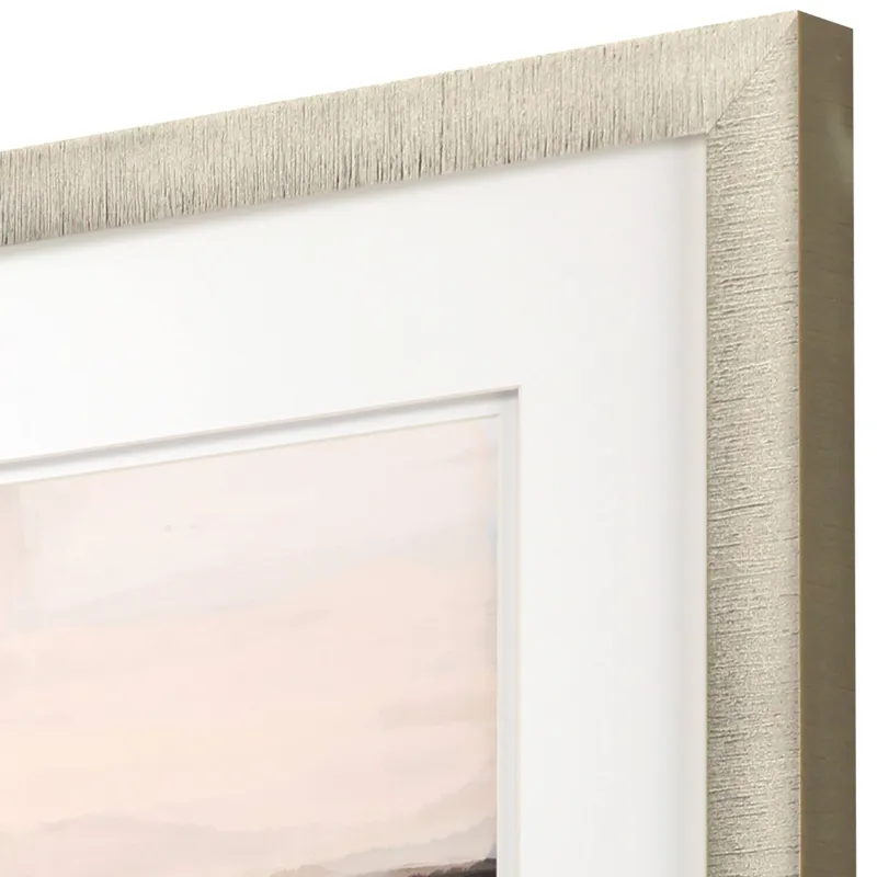 Beige Sculpture I Framed Art