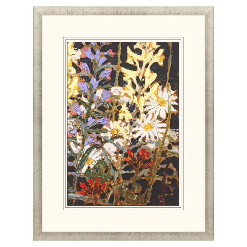 Wildflowers B Framed Art