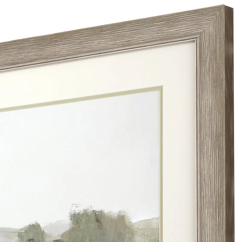 Faded Distant Trees II Framed Art