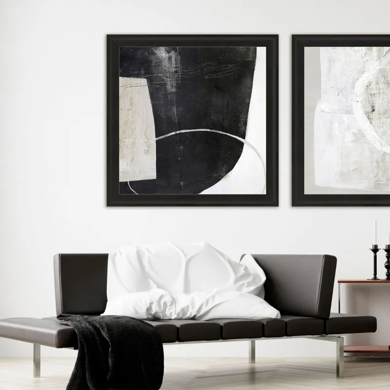 Sort of Stone Framed Art