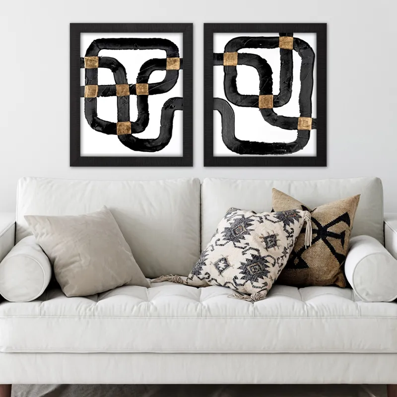 Metro Path II S/2 Framed Art