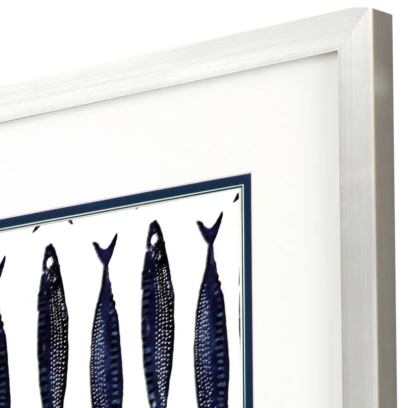 Fish Pattern II Framed Art