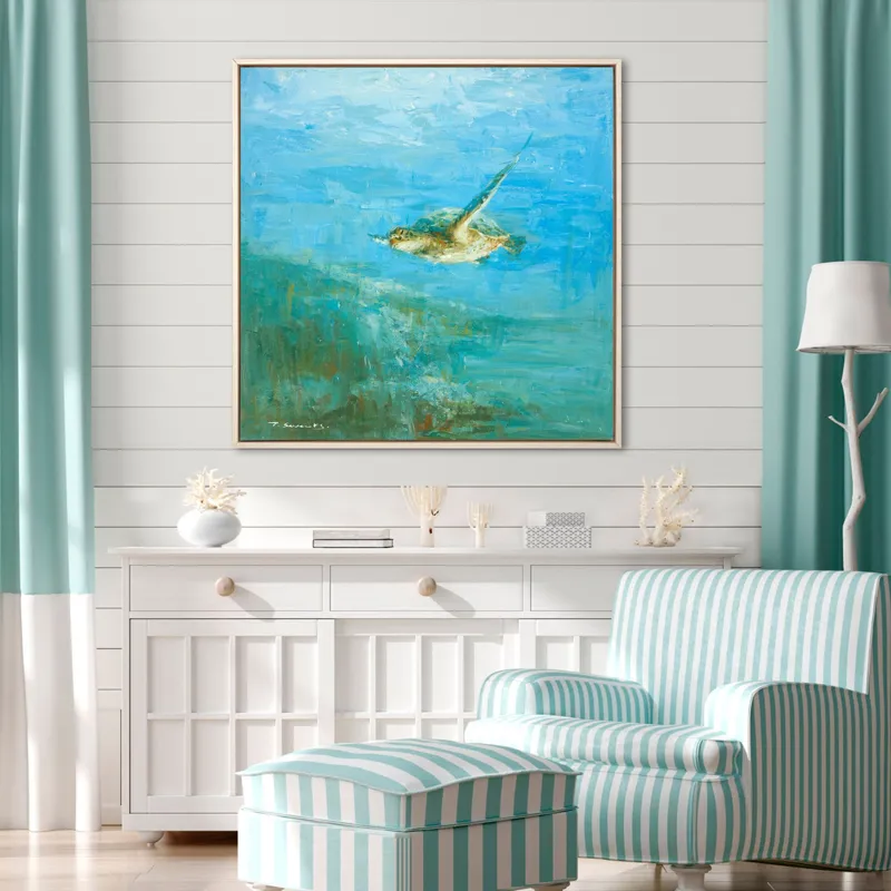 Sea Turtle Framed Art