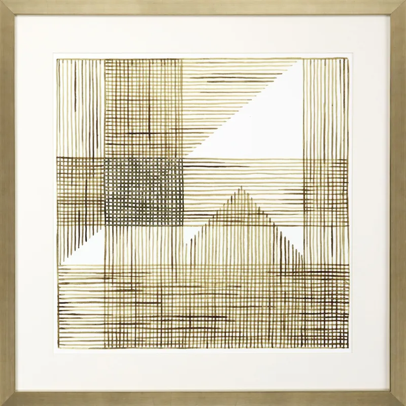 Welded Mesh II Framed Art