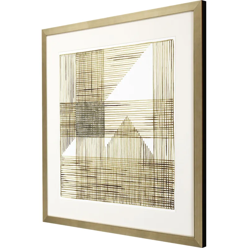 Welded Mesh II Framed Art