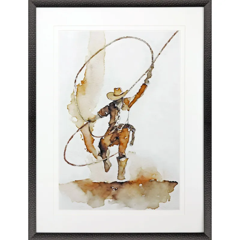 Lasso Framed Art