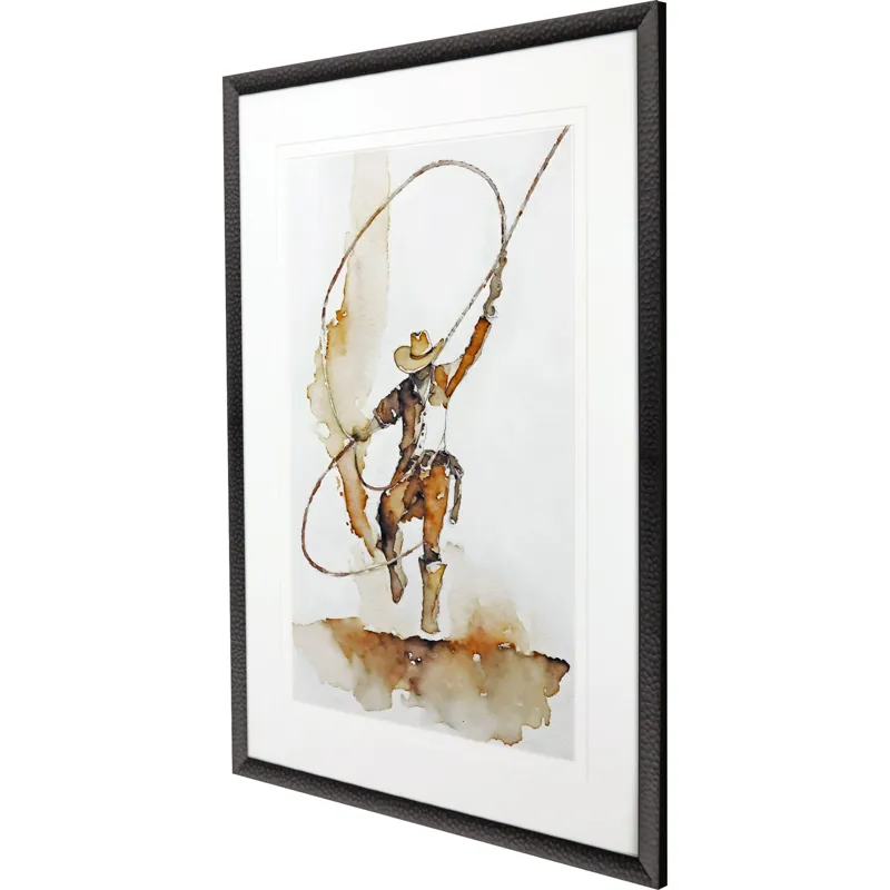 Lasso Framed Art