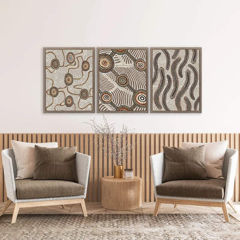 Huzi I S/3 Framed Art