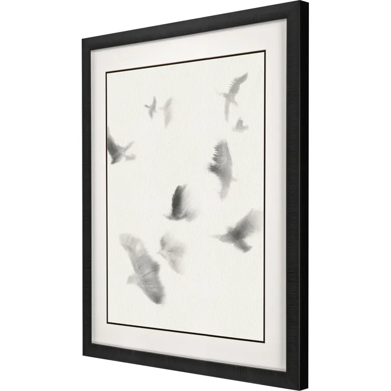 Birds in Flight - Glide Framed Art