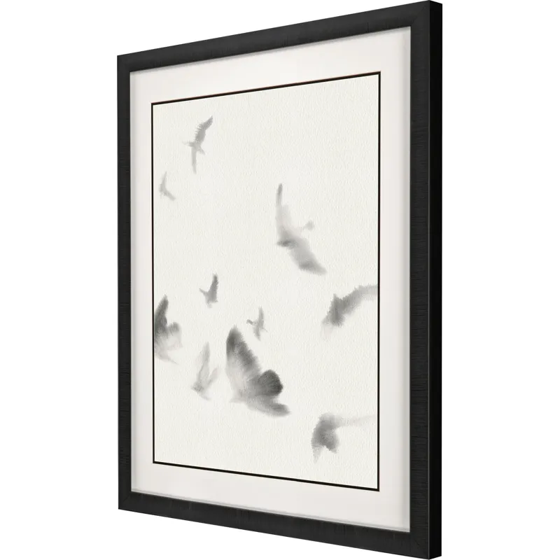 Birds in Flight - Swoop Framed Art