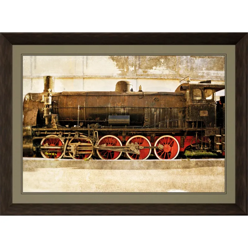 Industrial Journey Framed Art