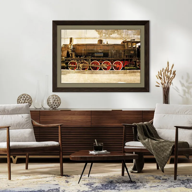 Industrial Journey Framed Art