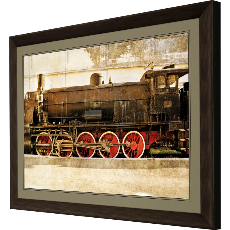 Industrial Journey Framed Art