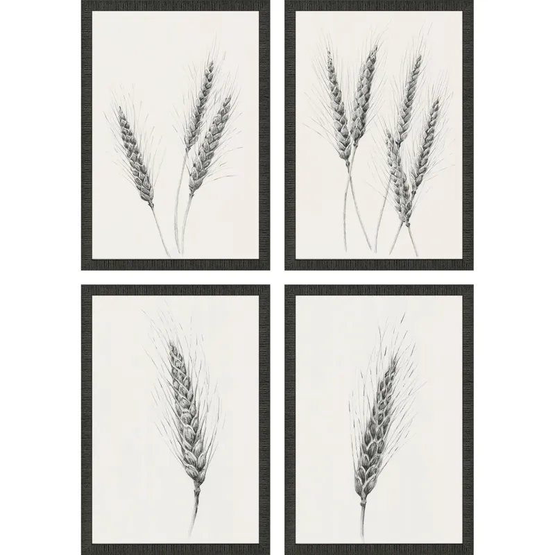 Wavering Wheat S/4 Framed Art