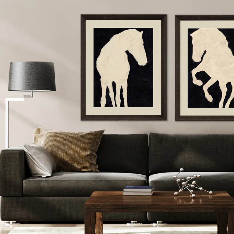 Equestrian Style Framed Art