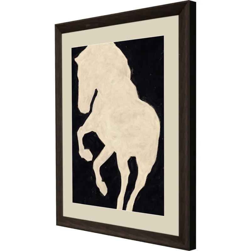 Equestrian Grace Framed Art