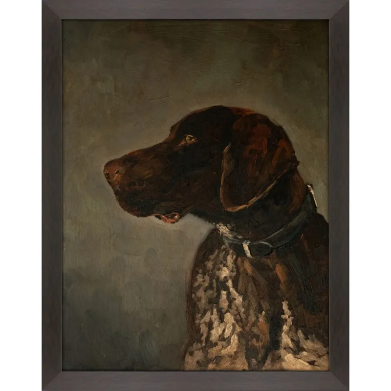 Hunting Dog Framed Art