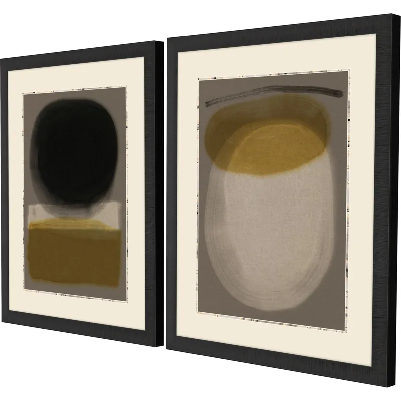 Crescent Phase S/2 Framed Art