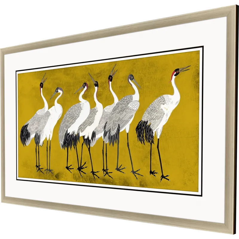 Song of the Crane II Framed Art