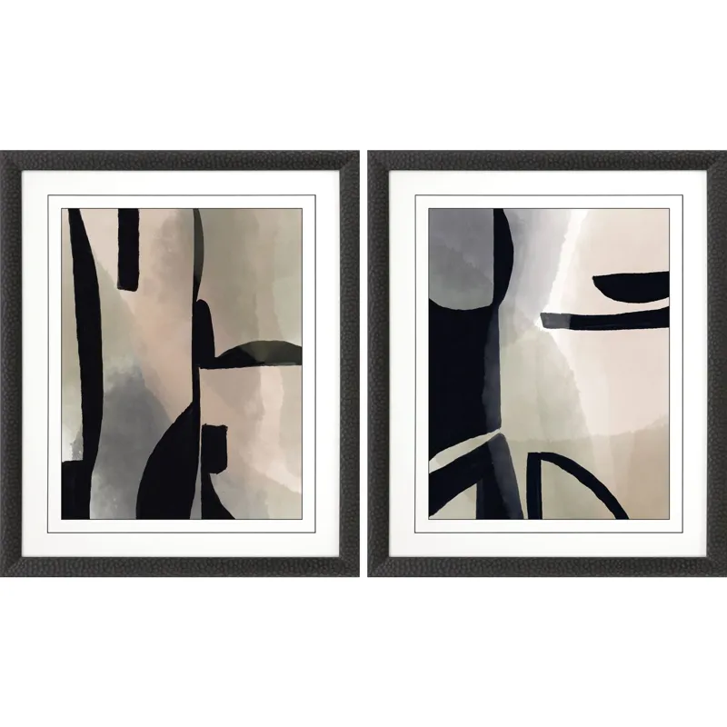 Shape Shift I S/2 Framed Art