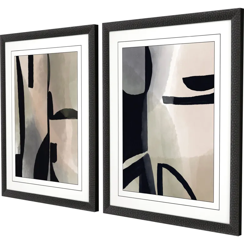 Shape Shift I S/2 Framed Art