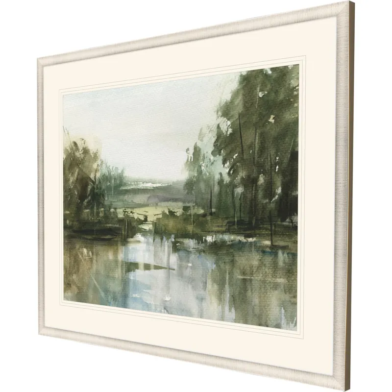 Stillwater Reflections II Framed Art
