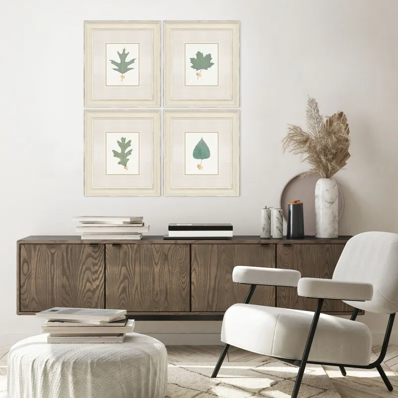Leaf Adorned II S/4 Framed Art