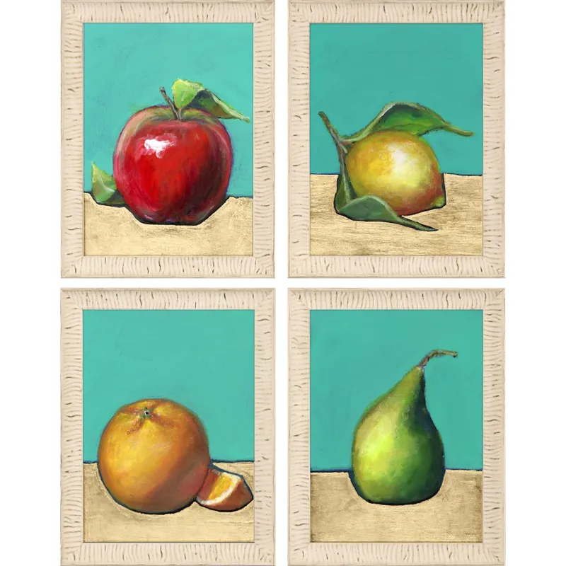 Golden Fruit S/4 Framed Art