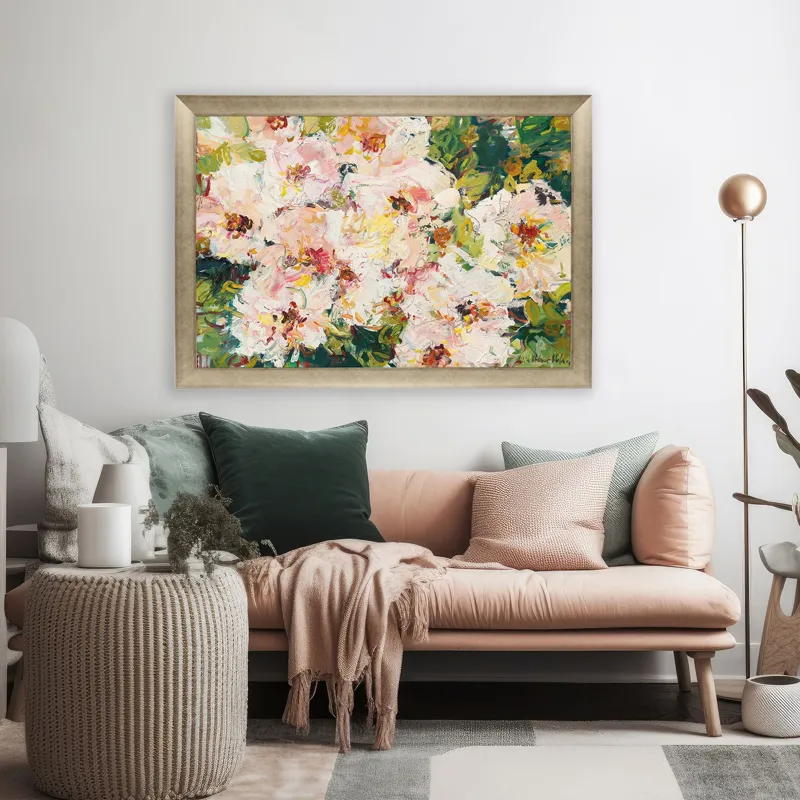 Rose Hedge Framed Art
