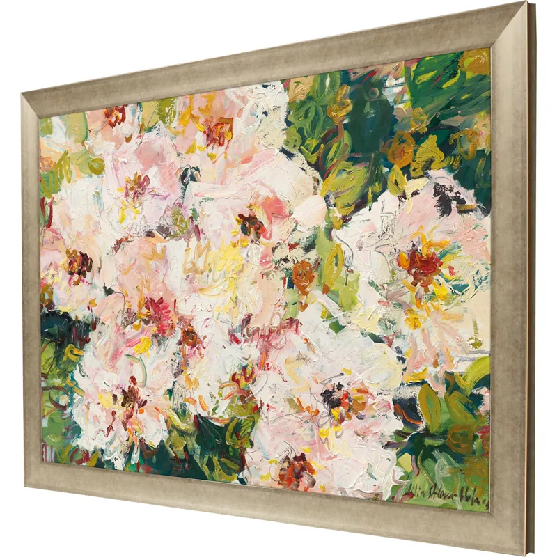 Rose Hedge Framed Art