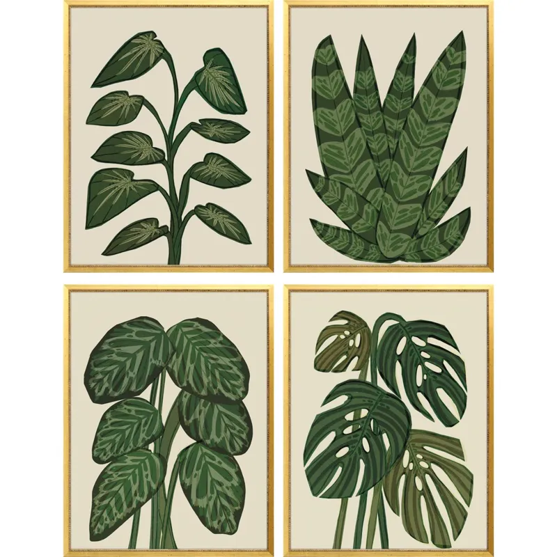 Tropical Abundance S/4 Framed Art