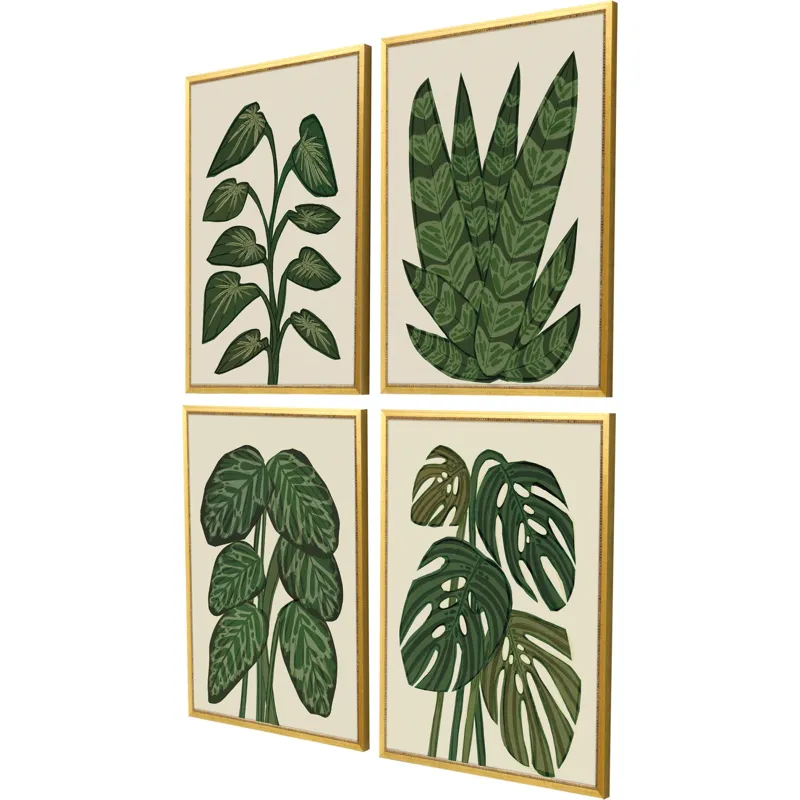 Tropical Abundance S/4 Framed Art