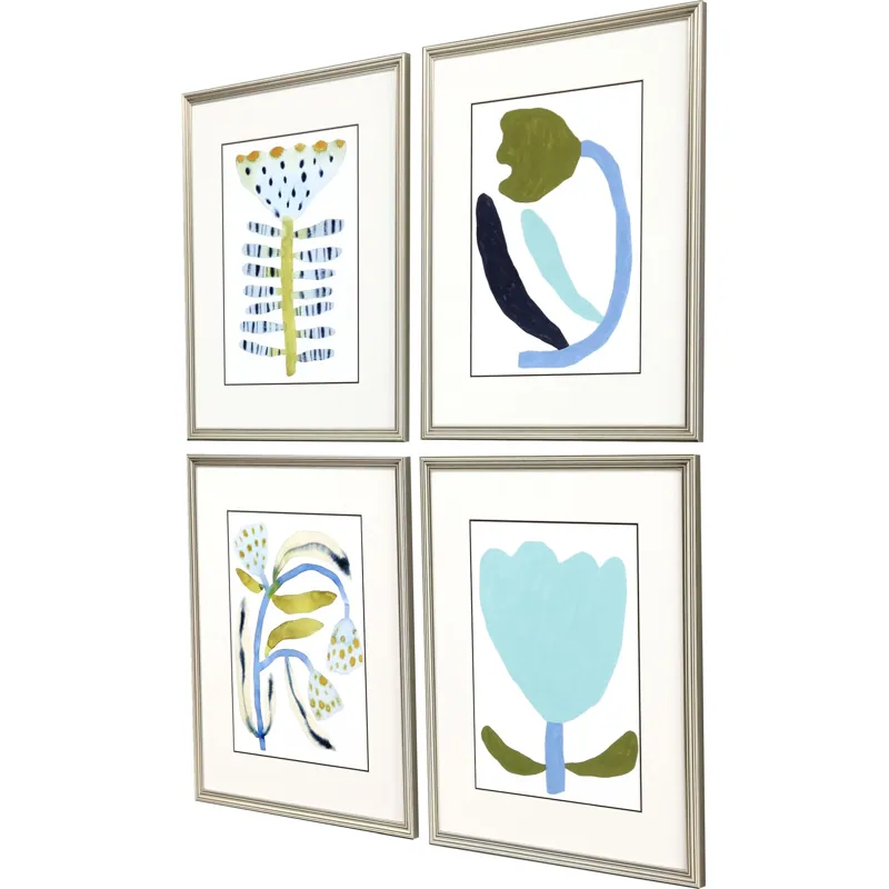 Naive Garden S/4 Framed Art