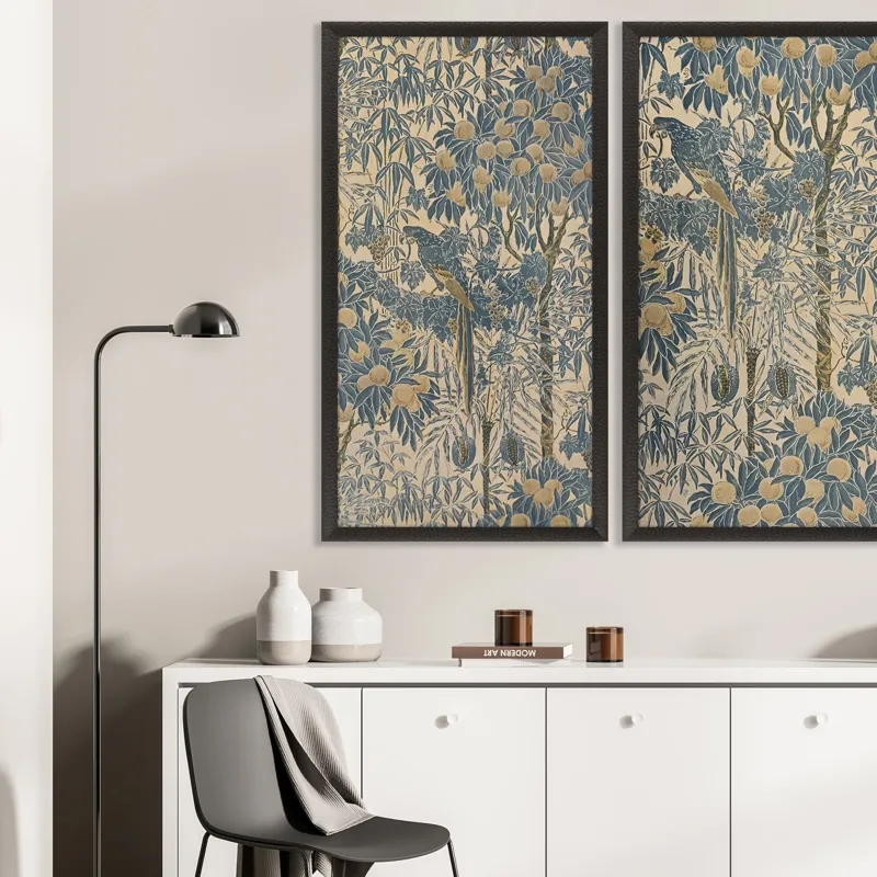 Exotic Elegance I Framed Art