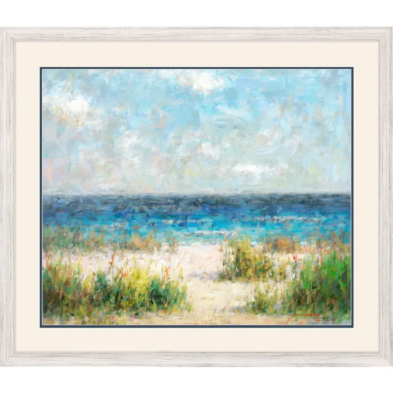 Coastal Feel II Framed Art