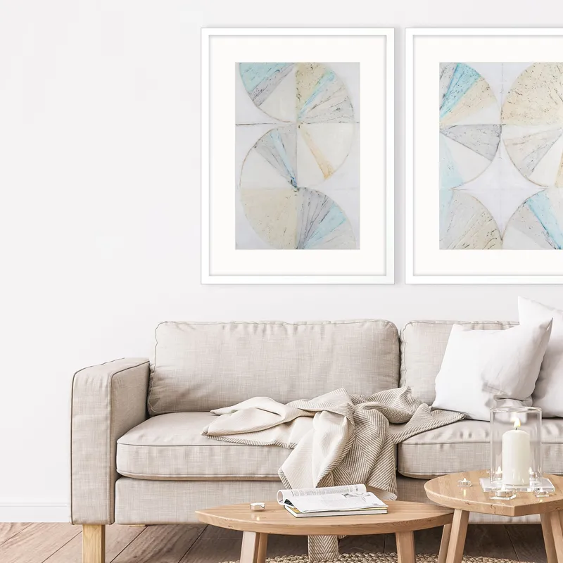 Pie Charts I Framed Art